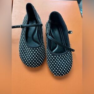 Zara Black and White Kids Dress Shoes